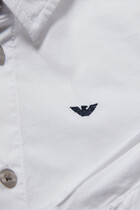 Embroidered-Logo Shirt